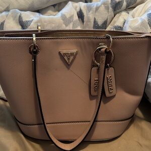 GUESS Women's Tan Tote Bag